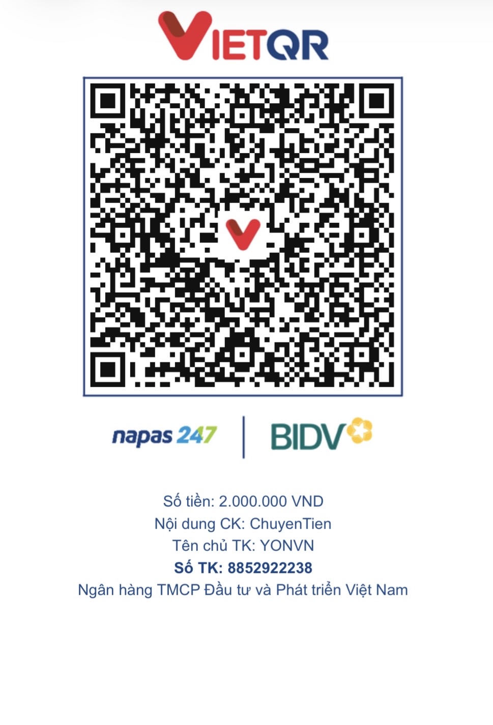 QR Code thanh toán